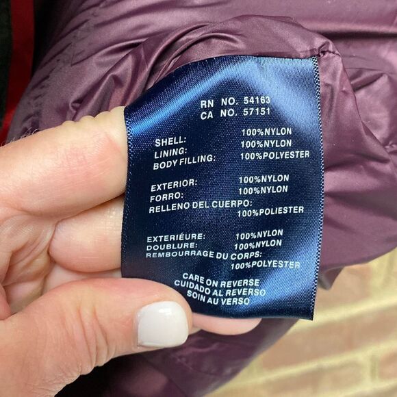 Tommy Hilfiger Olive Green Quilted Puffer Vest Size Small NEW - Picture 6 of 6